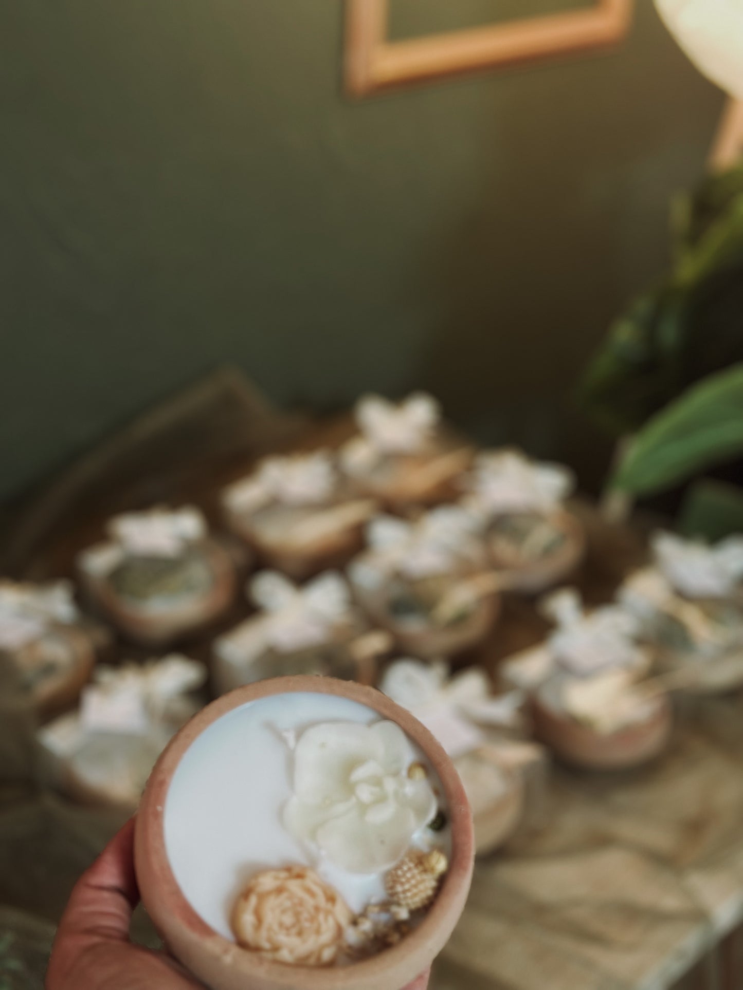 شمعة الفخار قُطر 8 cm
