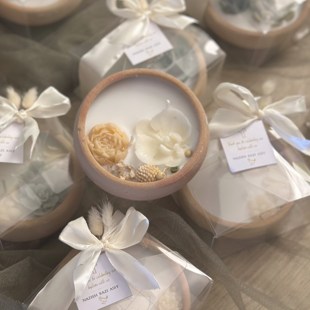 شمعة الفخار قُطر 8 cm