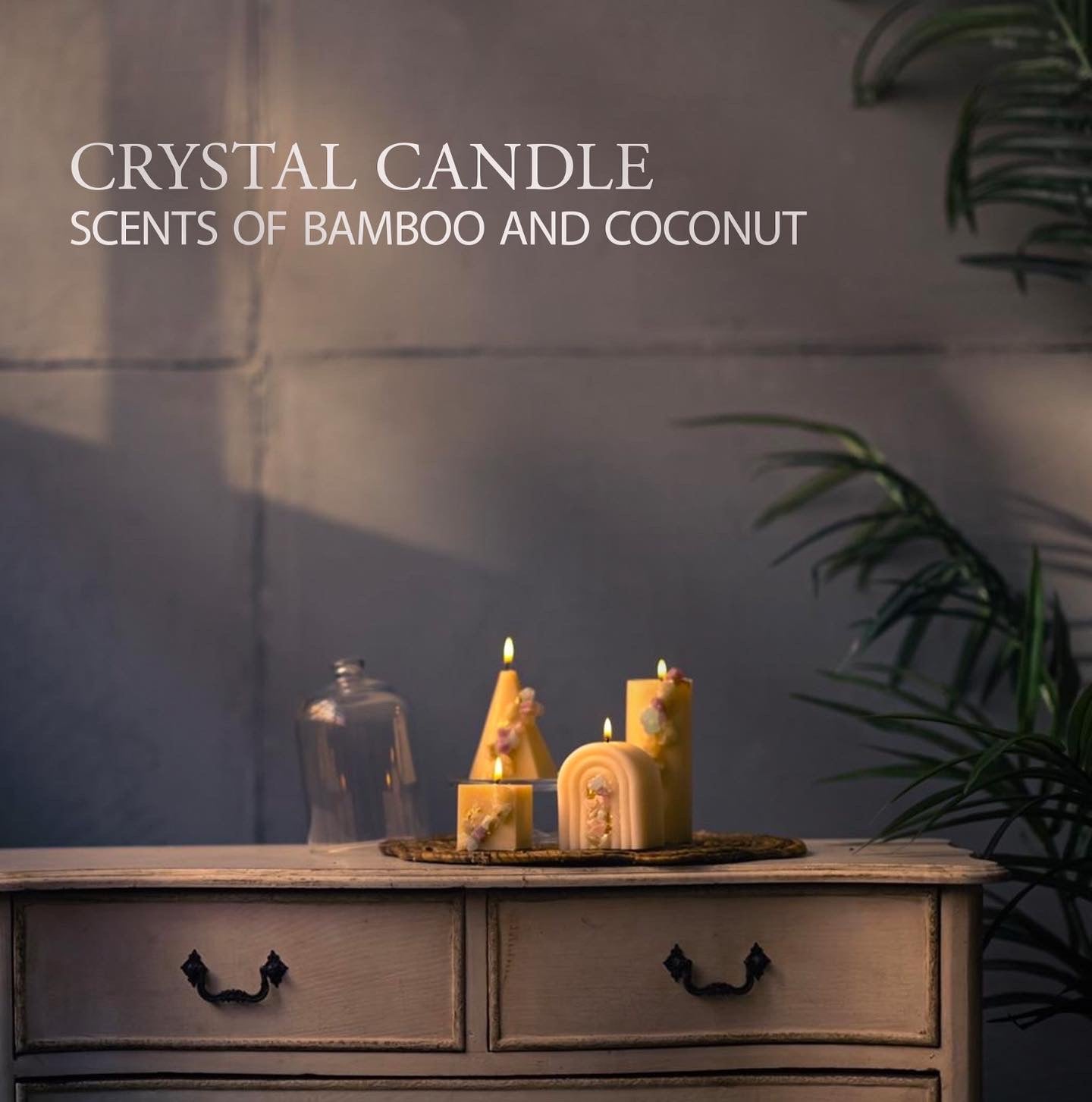 Crystal candle